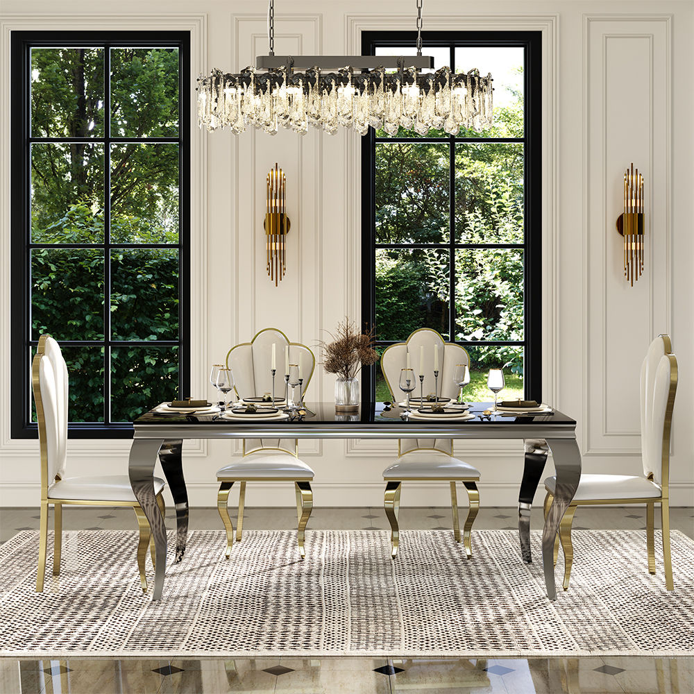 Clear Glass Dining Tables