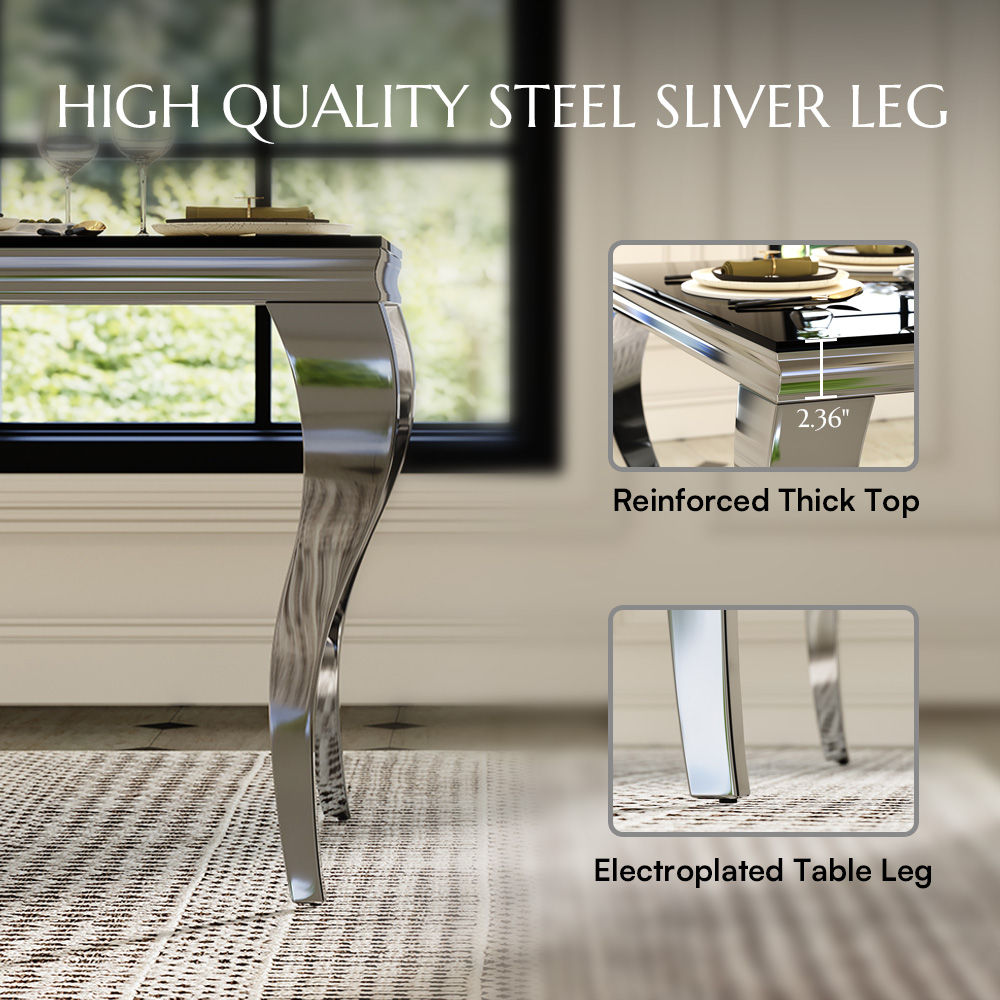Seats 6 Glass Dining Tables