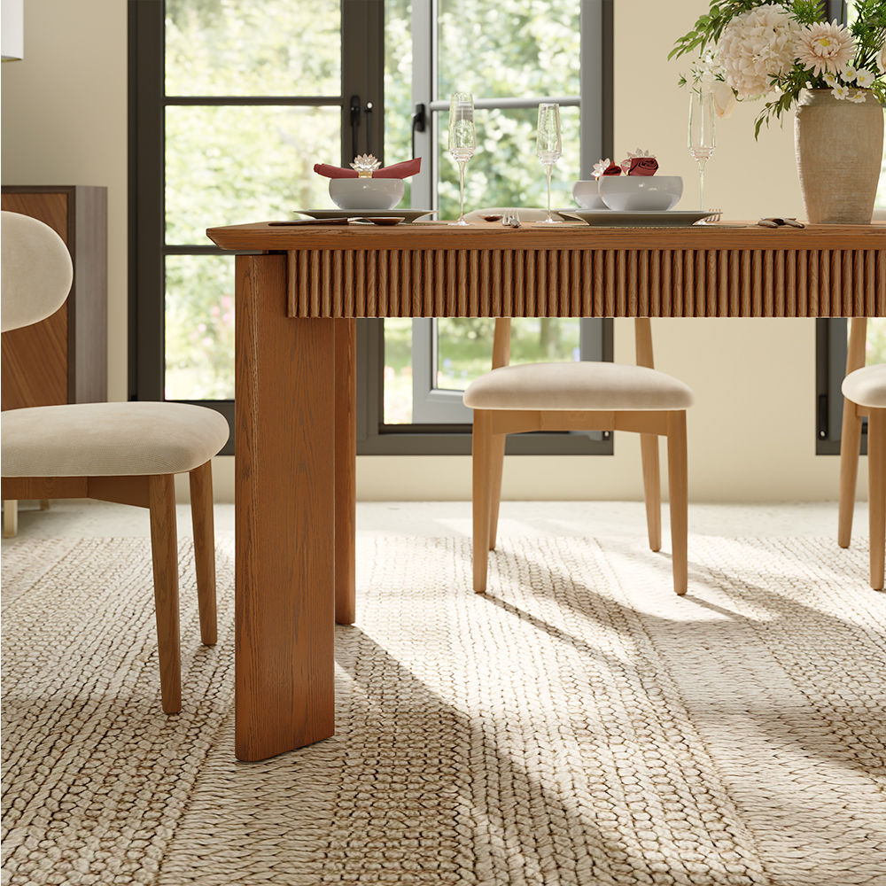 for 6 Walnut Color Plywood Dining Tables