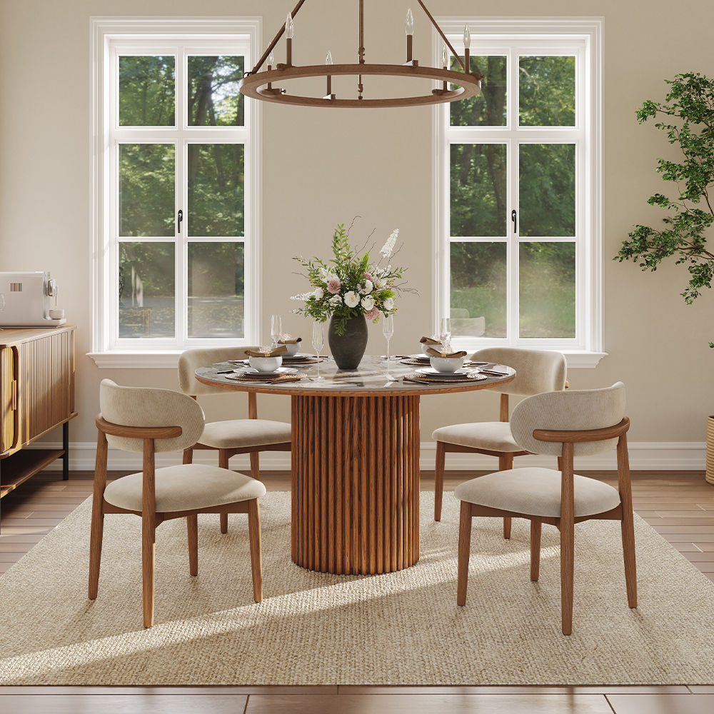 for 4 Pandora Sintered Stone Dining Tables