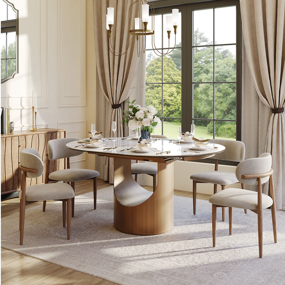 Pandora Pandora Glossy Sintered Stone Dining Tables