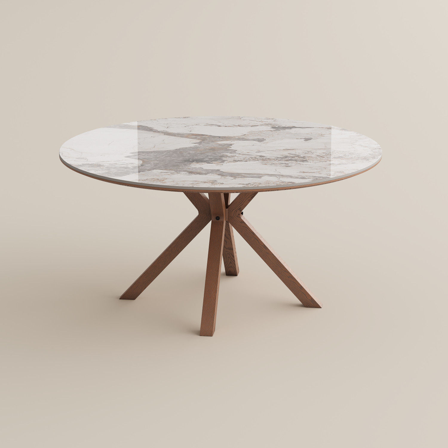 Kitchen Pandora Glossy Sintered Stone Dining Tables