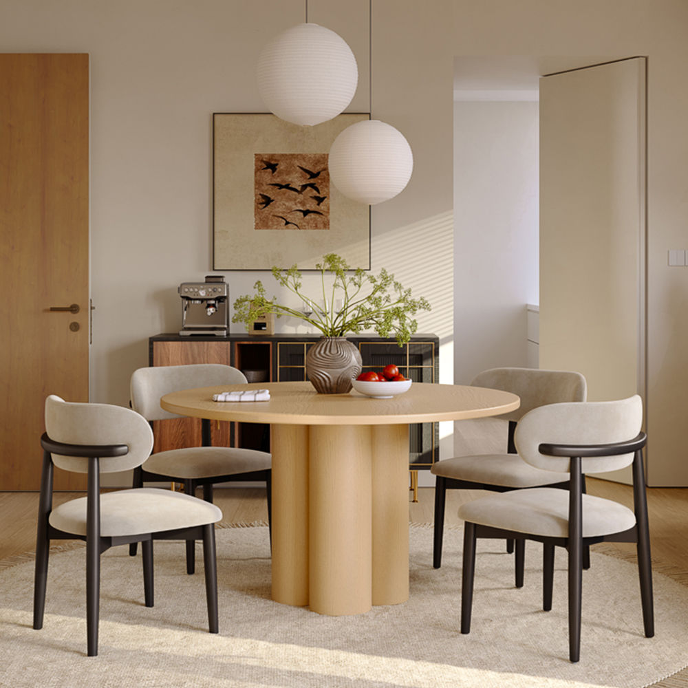 Mid Century Modern Oak Ashwood Veneer Dining Tables