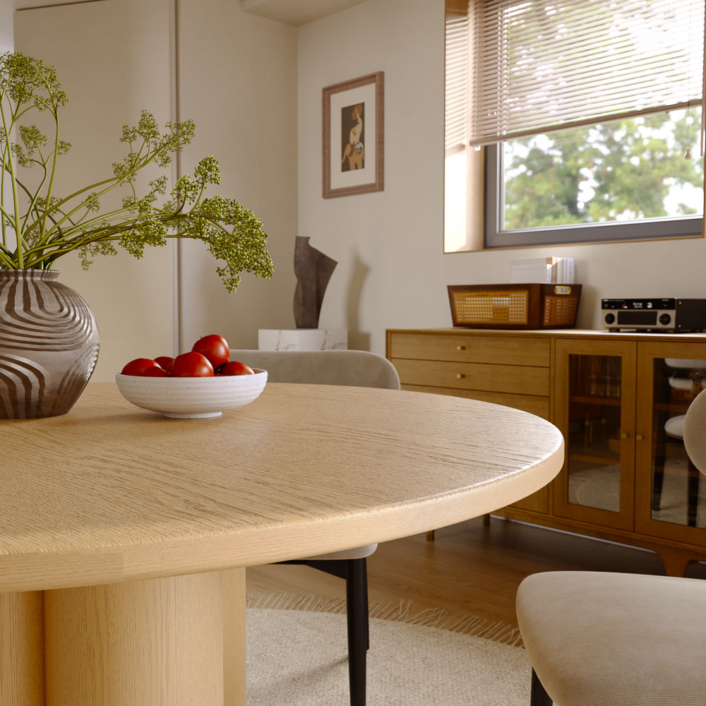 Office Oak Ashwood Veneer Dining Tables
