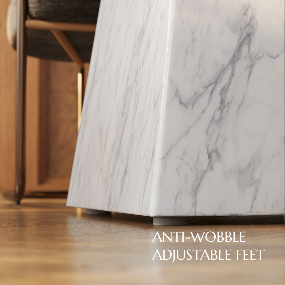 Black White Marble Dining Tables