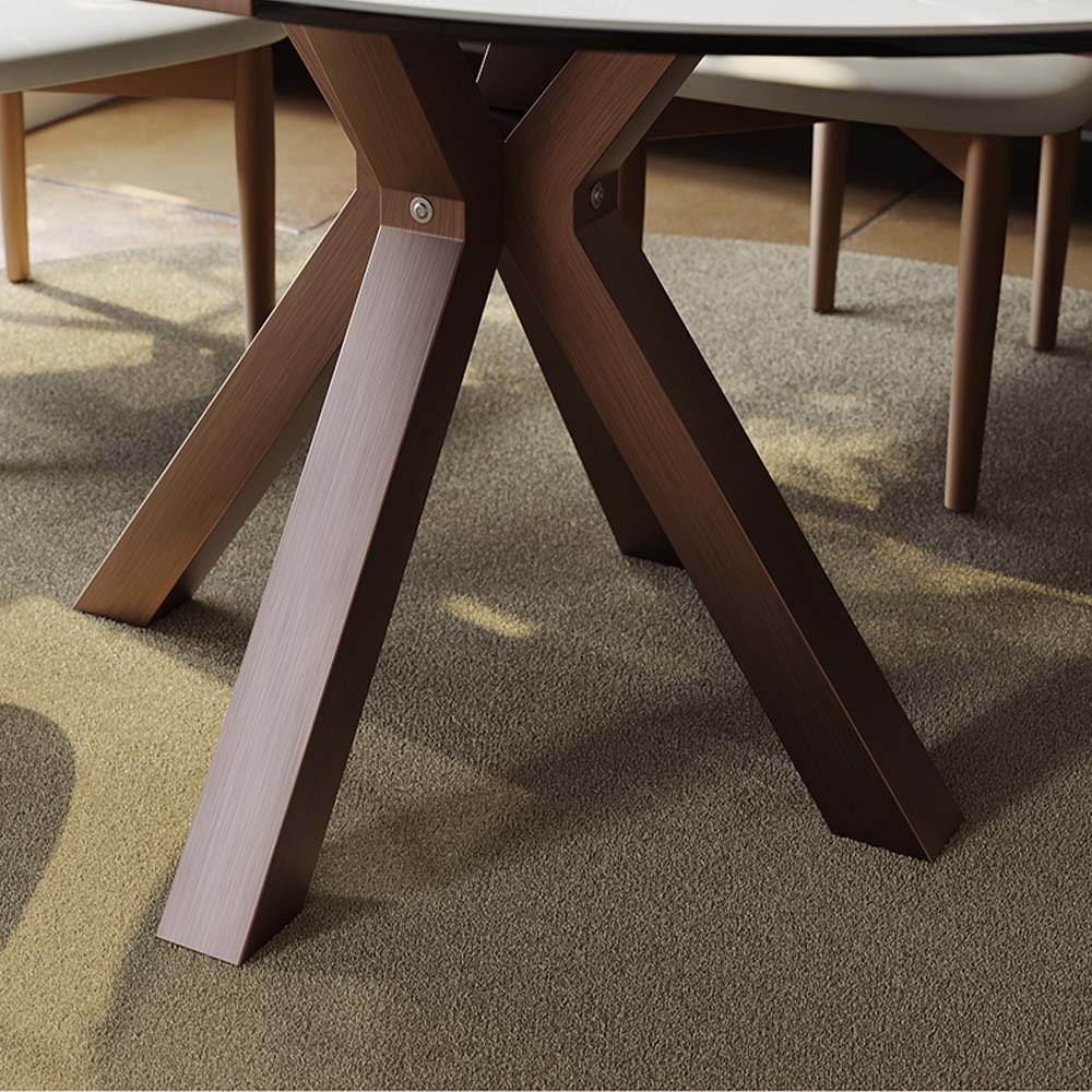 Pandora & Bronze Sintered Stone Extendable Dining Tables