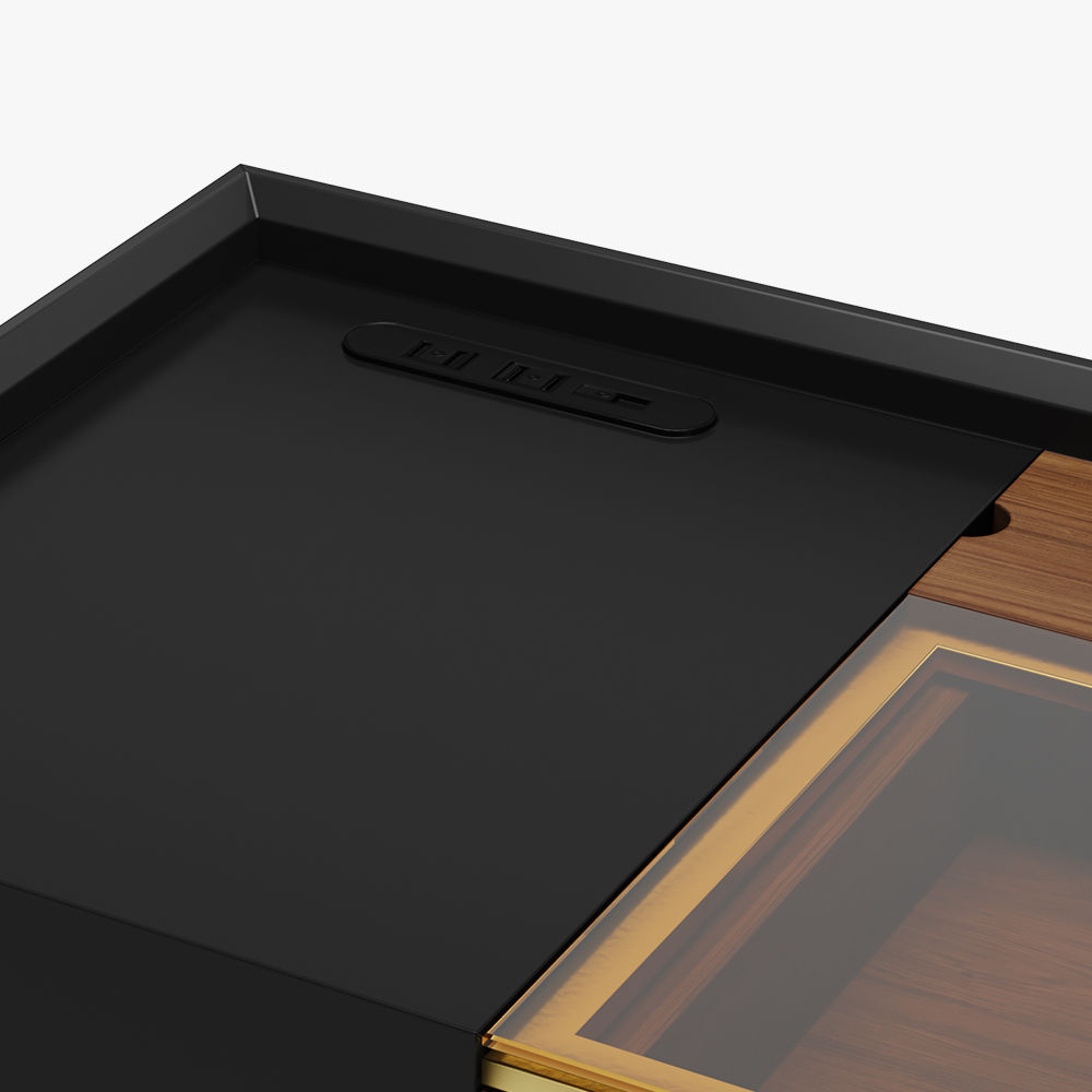 Walnut MDF Makeup Vanities