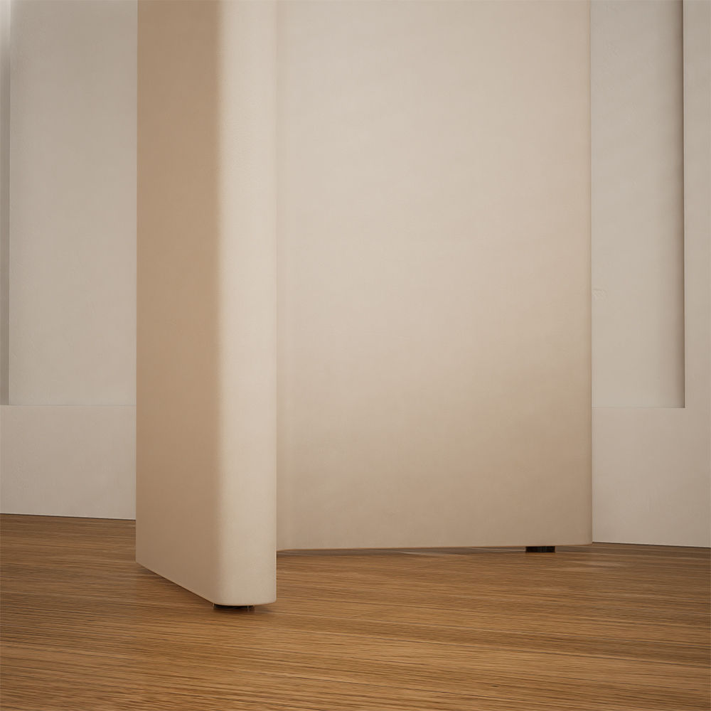 On the Ground Beige MDF Makeup Vanities