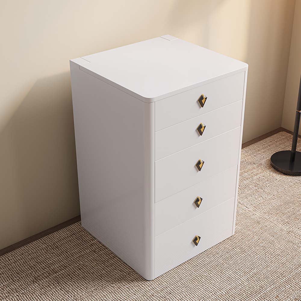 Fully Assemble Beige Solid Wood Makeup Vanities