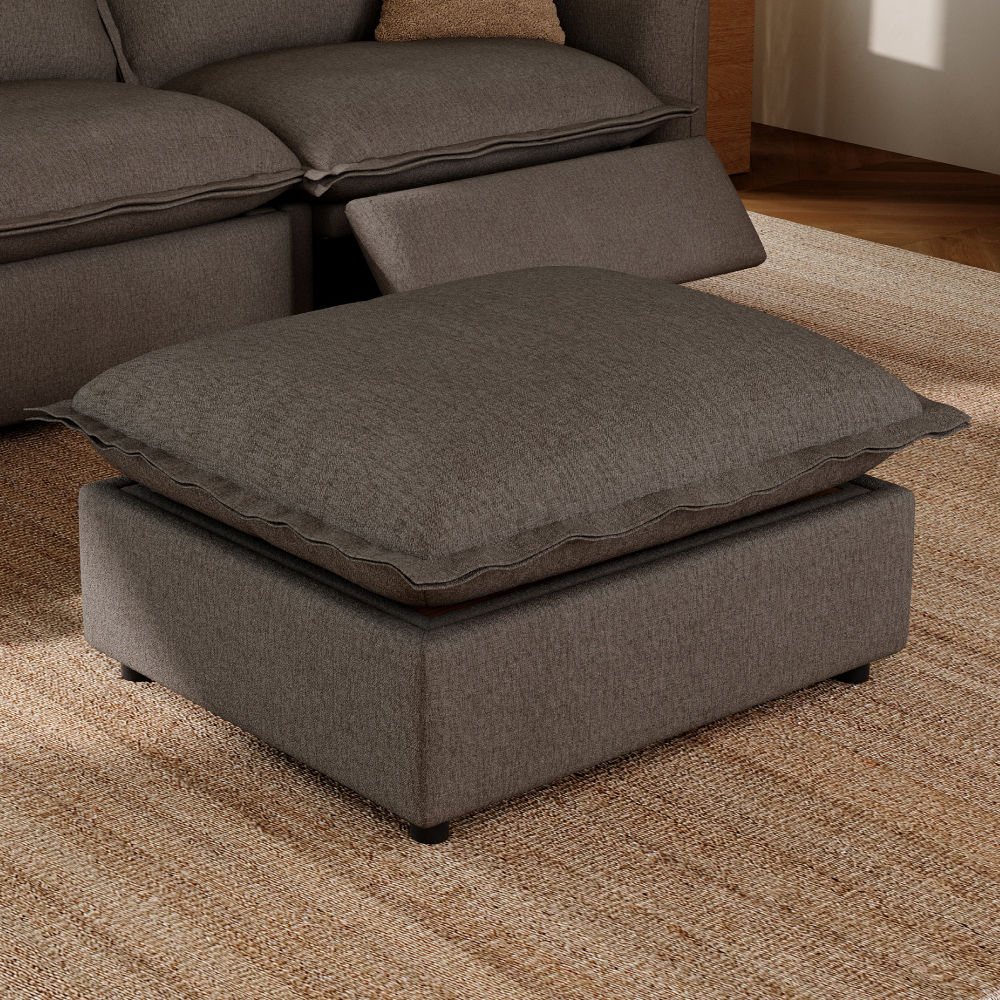 Ergopals Dark Gray Linen Modular Sofas