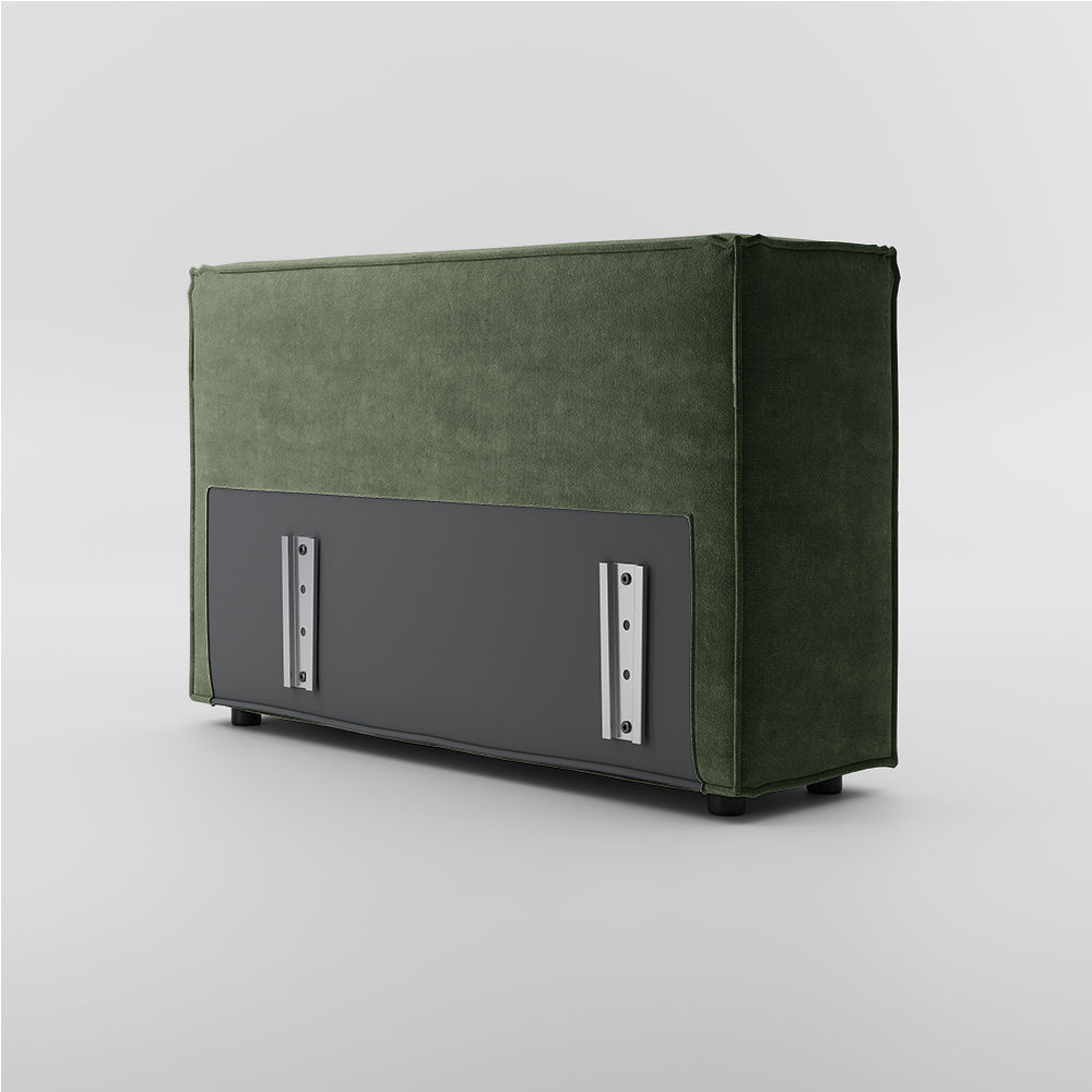 Pet Friendly Green Fabric Modular Sofas