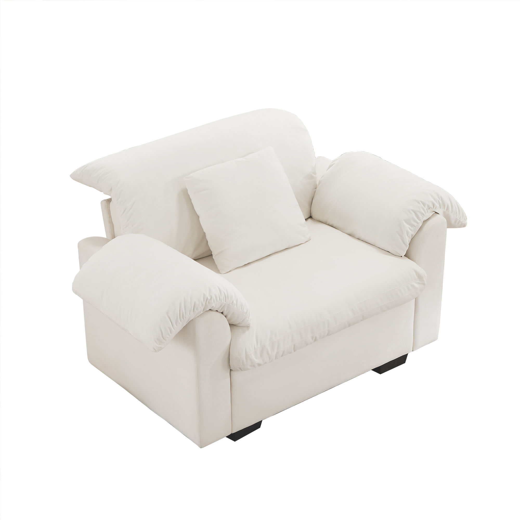 Sectionals Rice white Velvet Modular Sofas