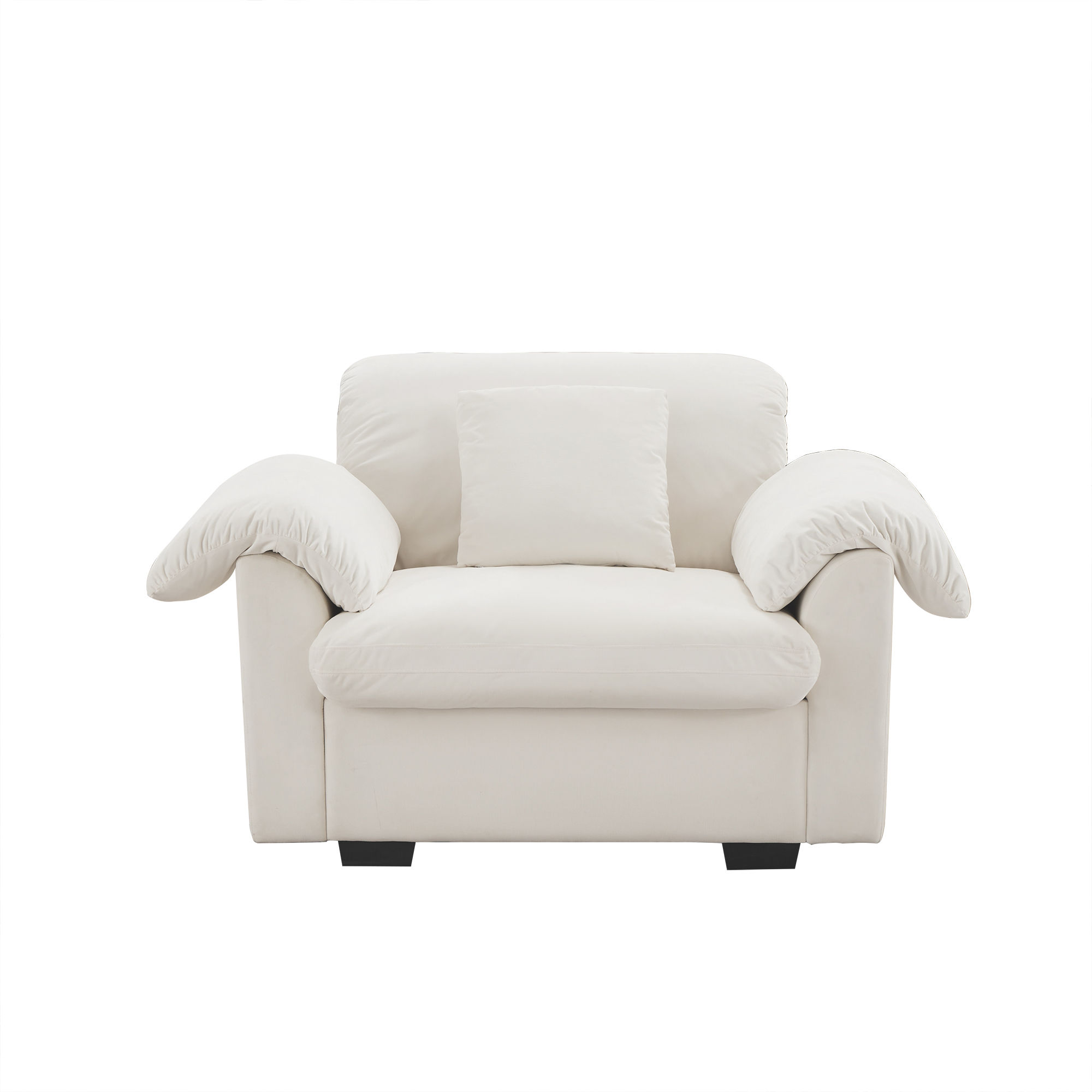 Sectionals Rice white Velvet Modular Sofas