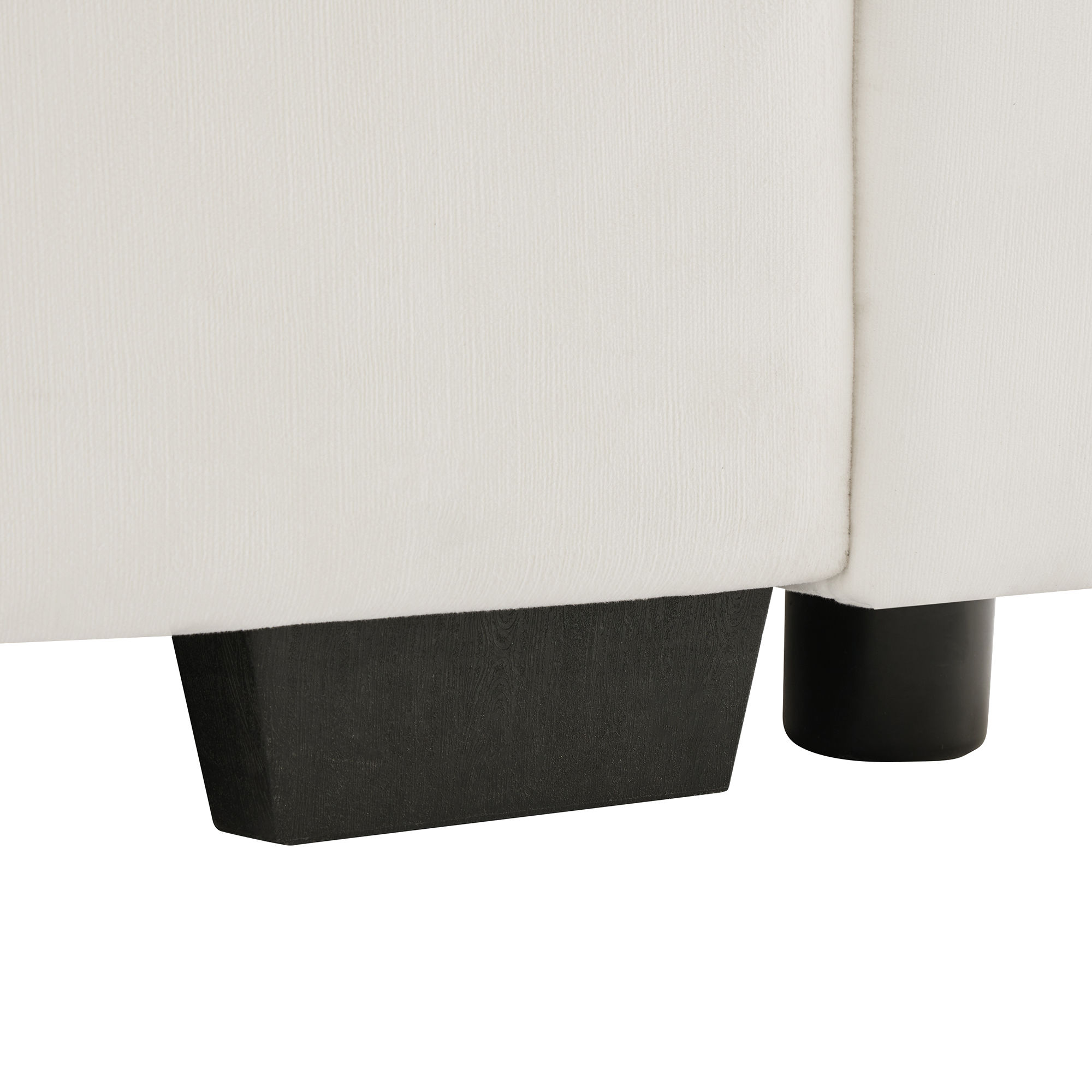 Modular Sofas Rice white Velvet Modular Sofas