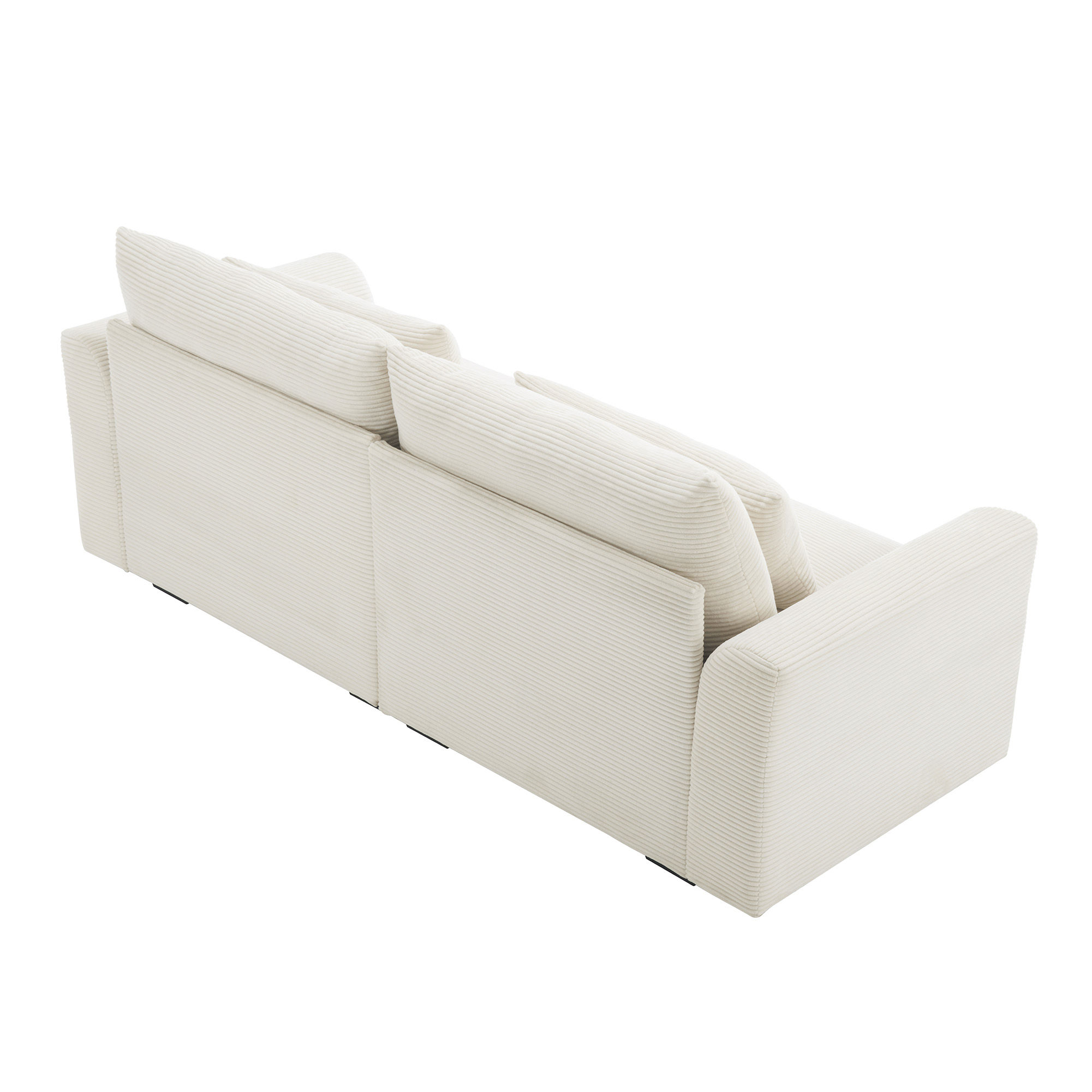 Sectionals Rice white Corduroy Modular Sofas