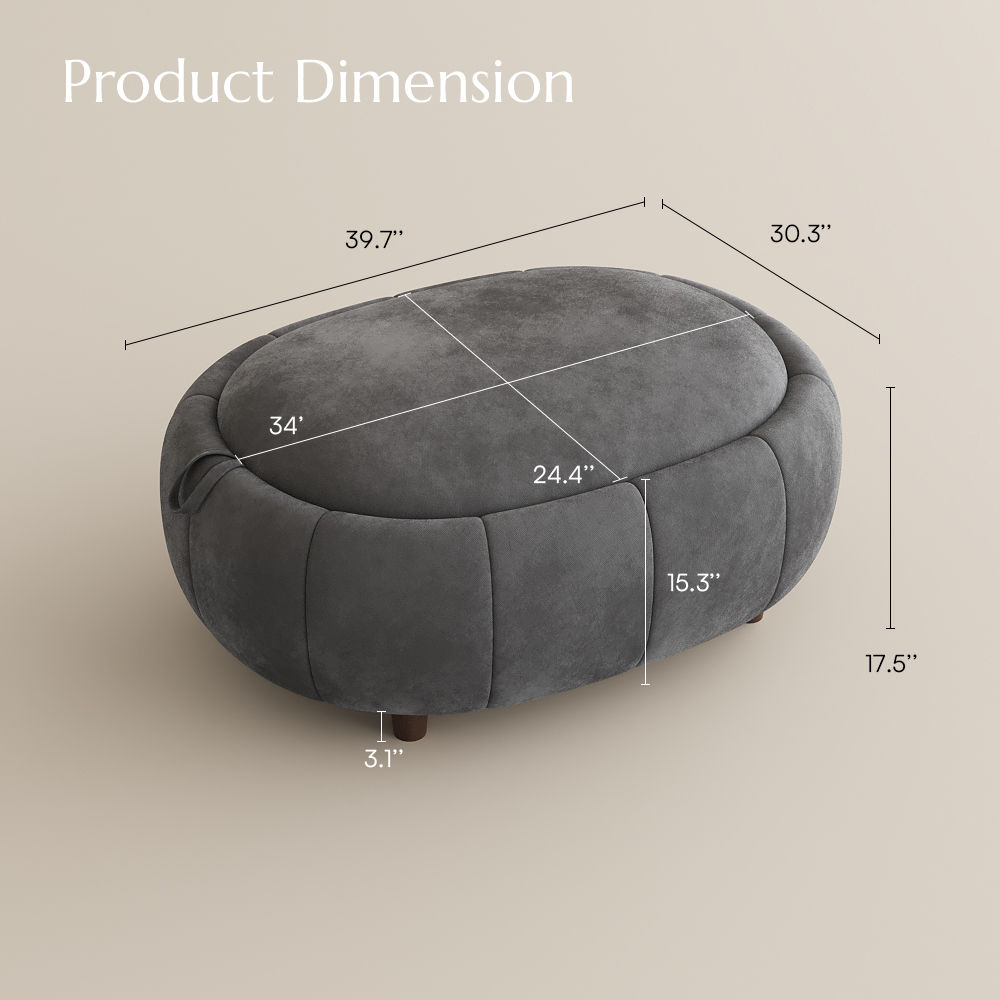 Apartment Grey Velvet Modular Sofas