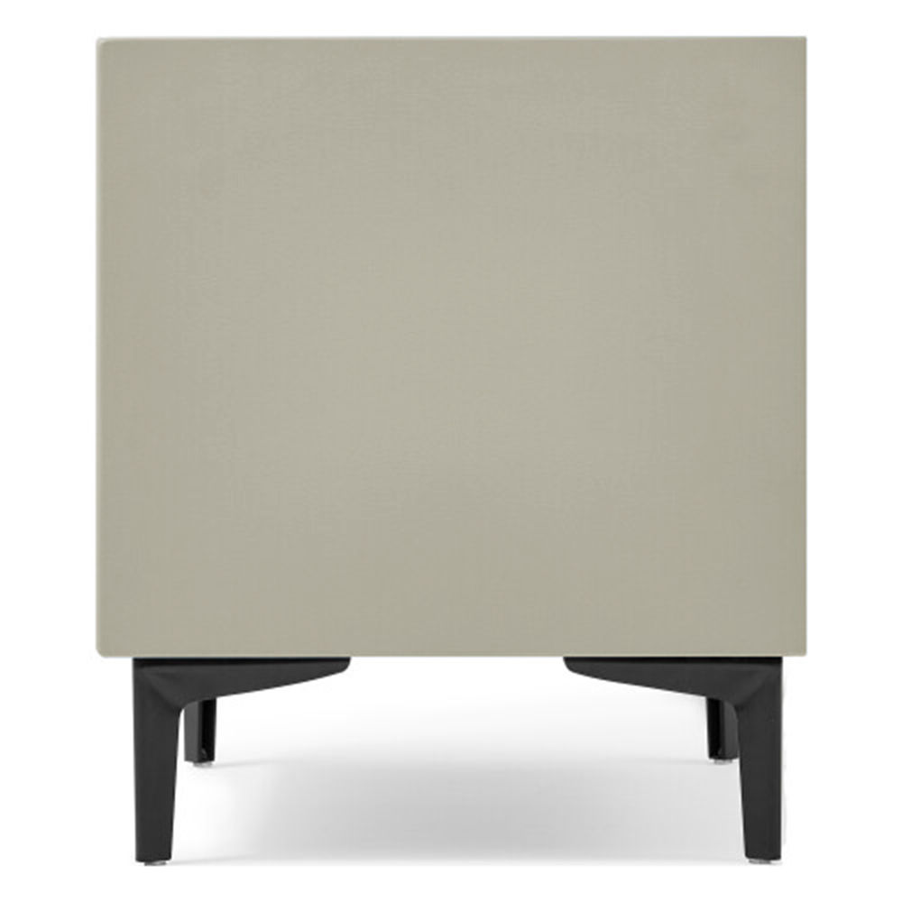 Sintered Stone Gray MDF Nightstands