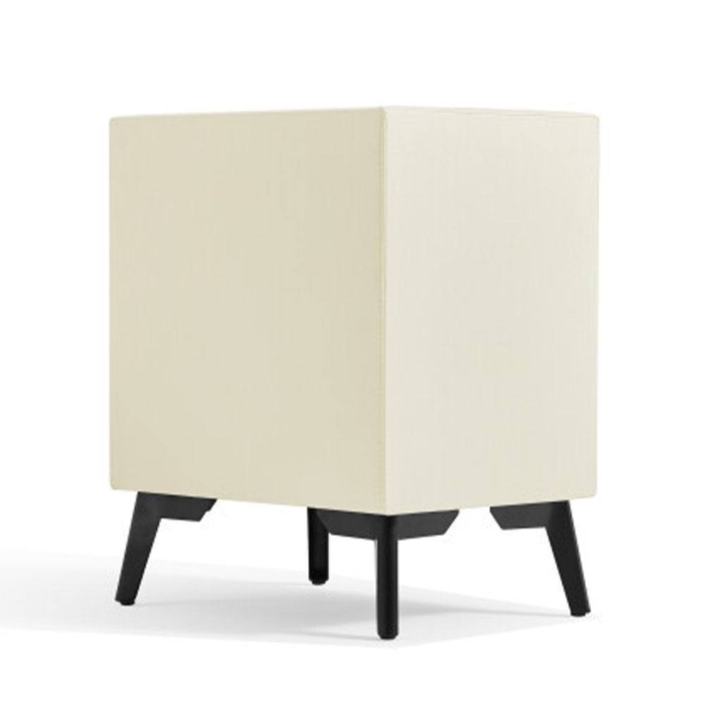 Solid Wood Beige MDF Nightstands