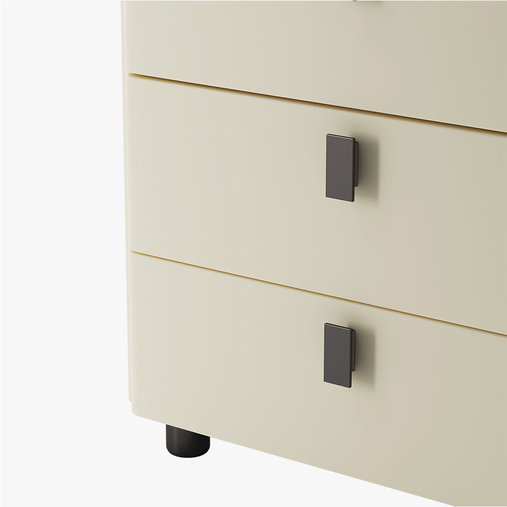 Modern Beige MDF Nightstands