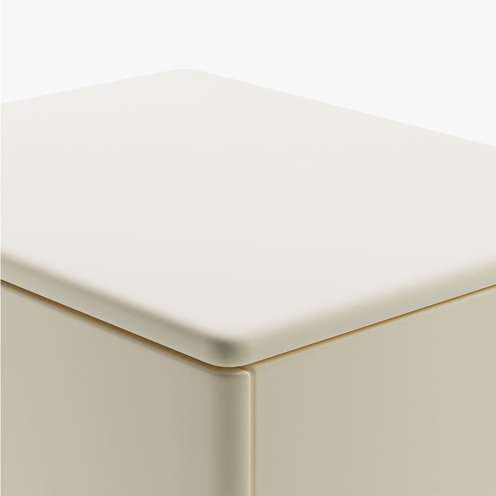 Modern Beige MDF Nightstands