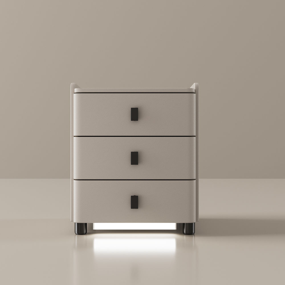 Beige MDF Nightstands