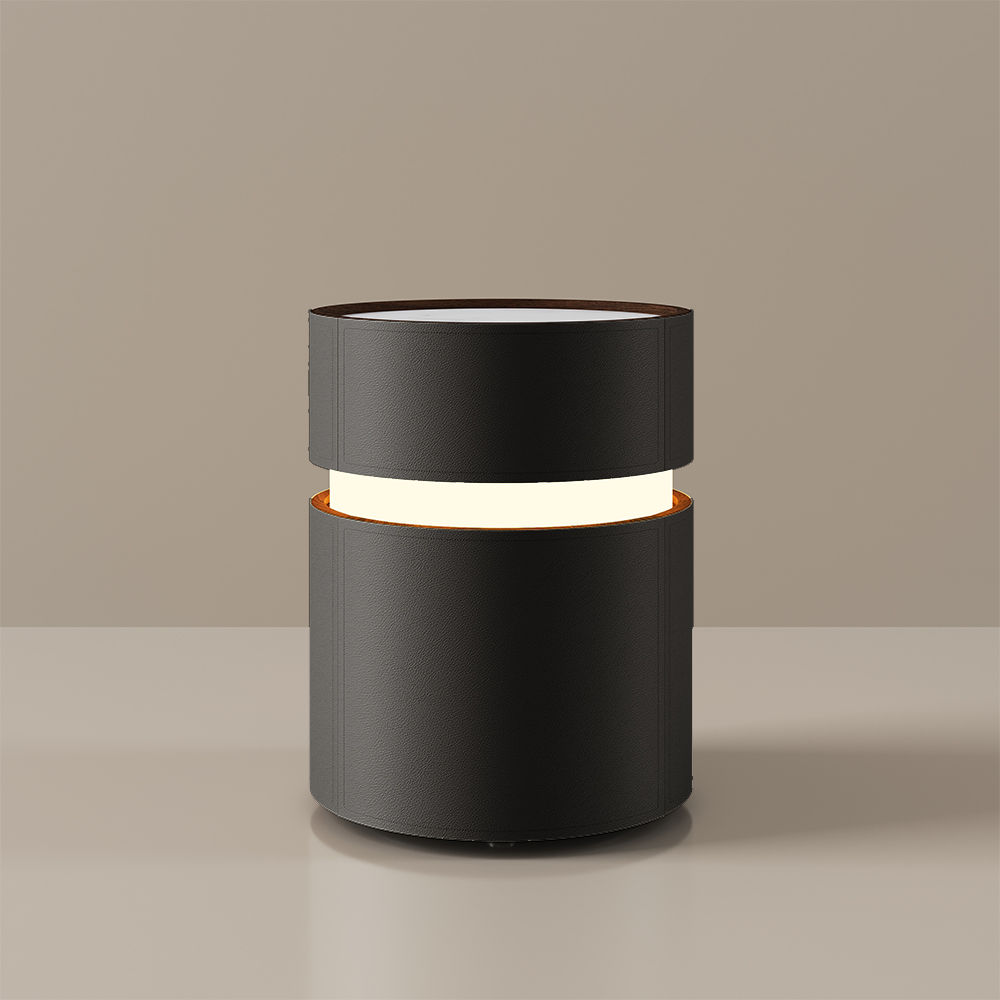 Black MDF Nightstands