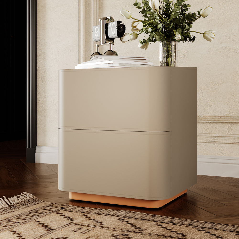 PU Leather Nightstands