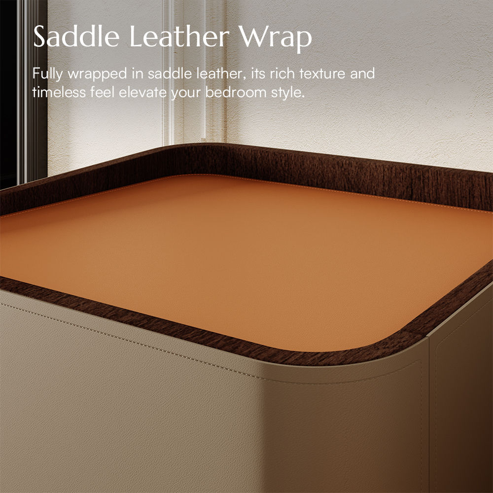 PU Leather Nightstands