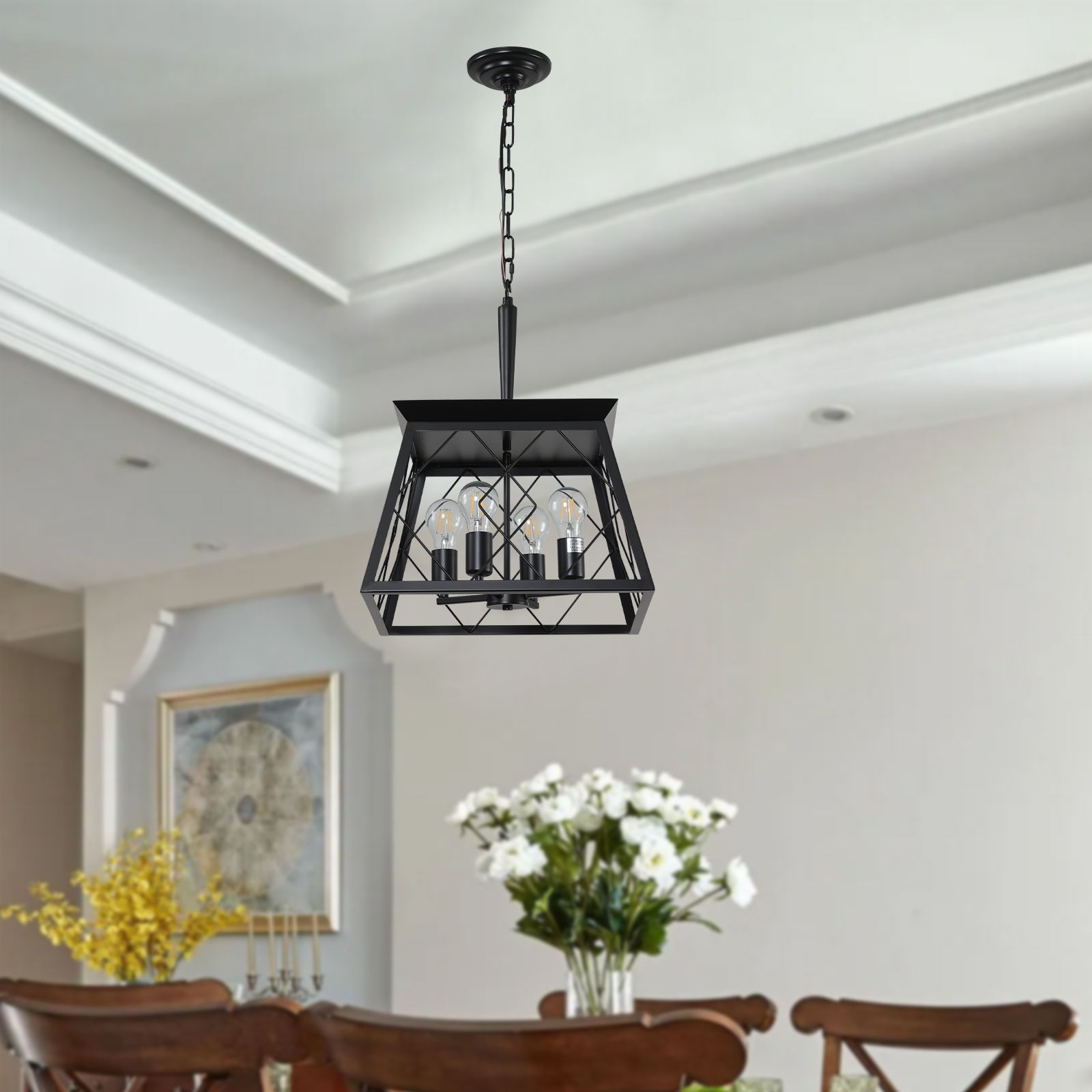 Black Iron Pendant Lighting