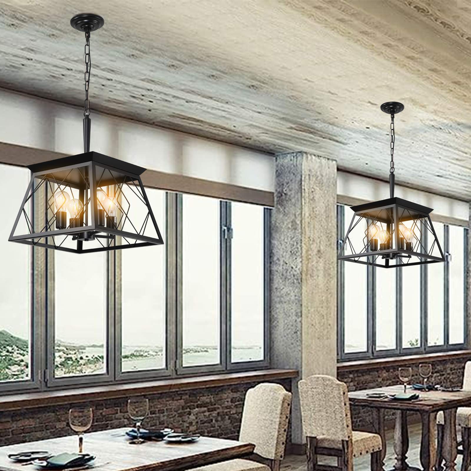 Black Iron Pendant Lighting