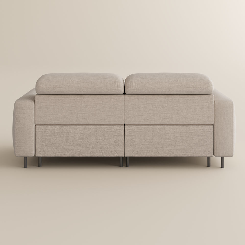 Sleeper Light Khaki Chenille Fabric Recliners