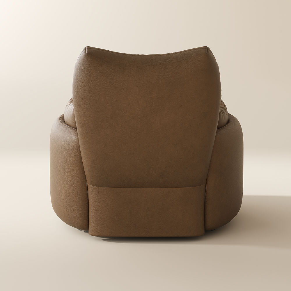 Oliver Brown Top-Grain Leather Recliners