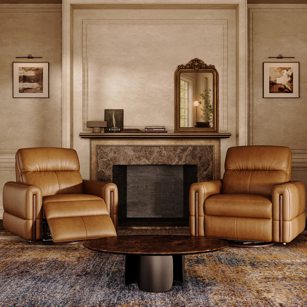 Oversized Power Swivel Rocking Recliner