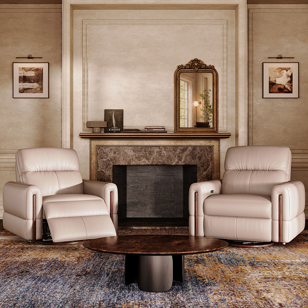 Oversized Power Swivel Rocking Recliner