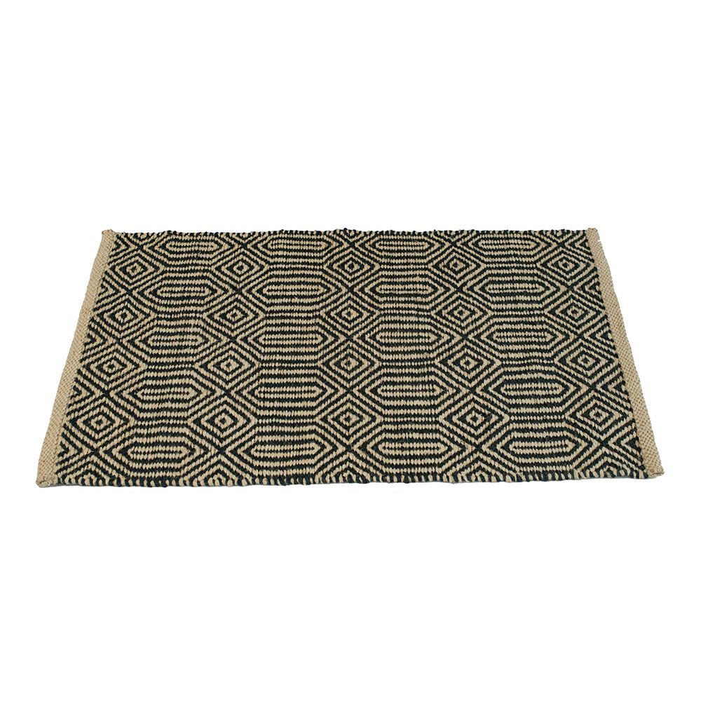 Black & Beige Jute Rugs