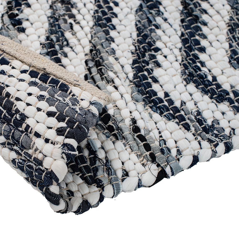 White & Black Cotton Rugs