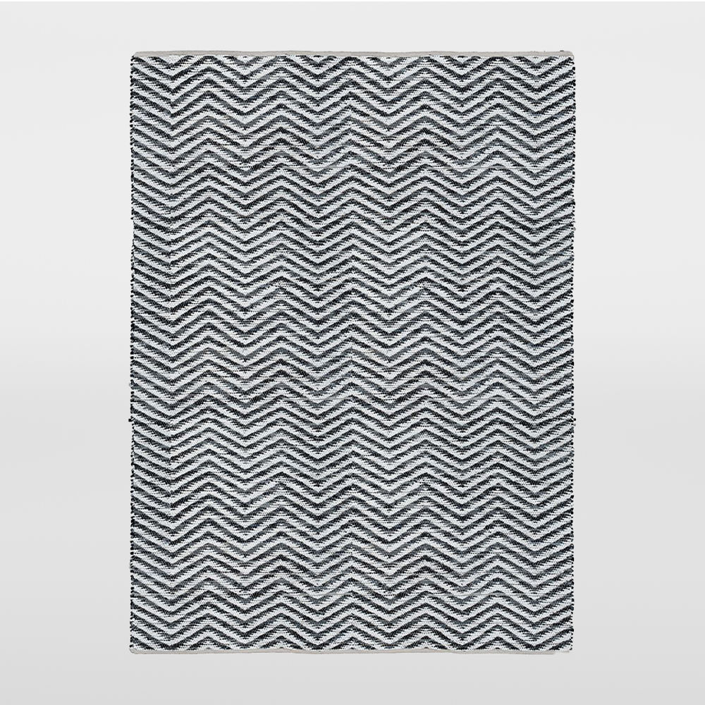 White & Black Cotton Rugs