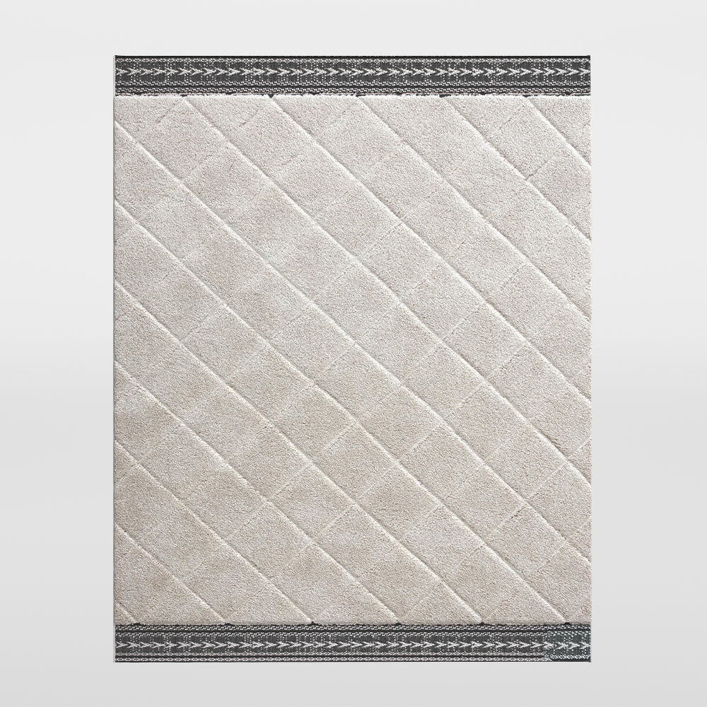 Cream PP Pastic Rugs