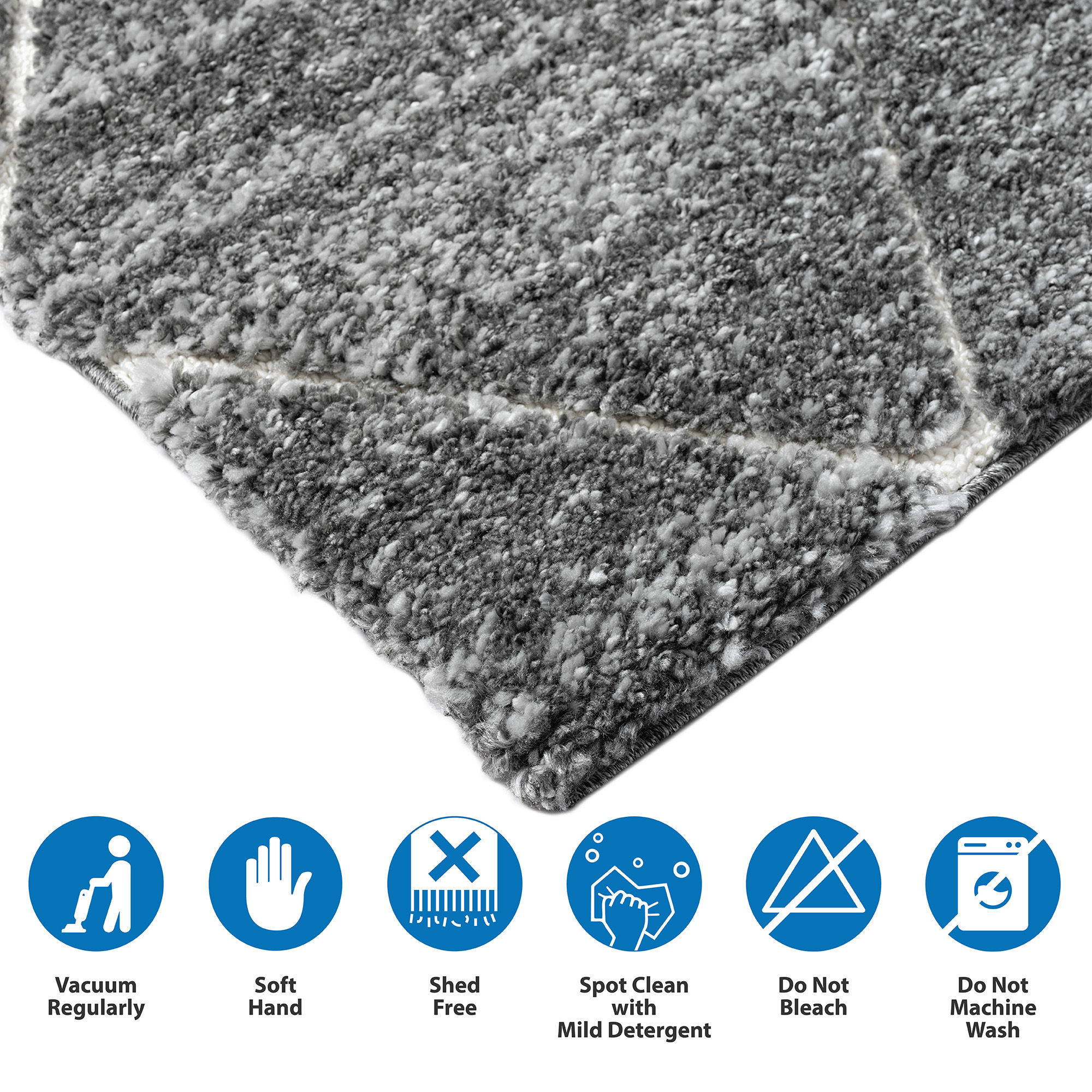 Gray Polyester Rugs