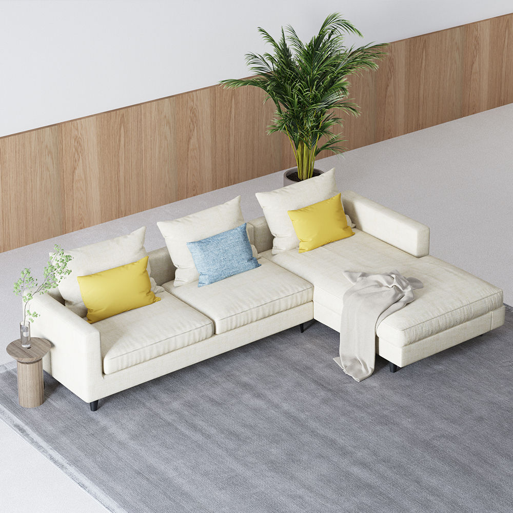 l shaped Beige Sectionals