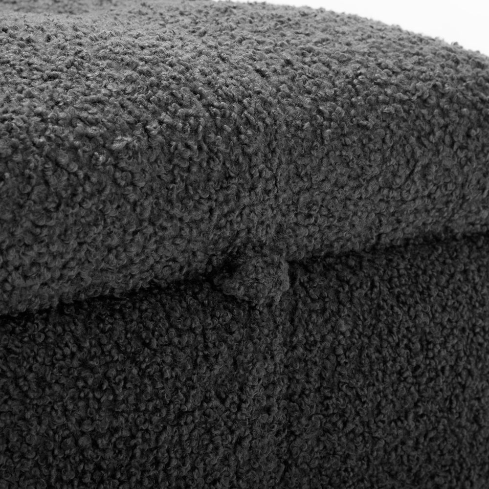 Sectionals Dark Gray Boucle Sectionals