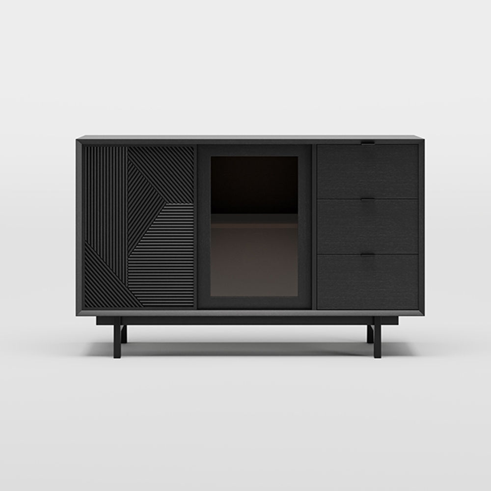 Partly Assemble Black Sideboards & Buffets