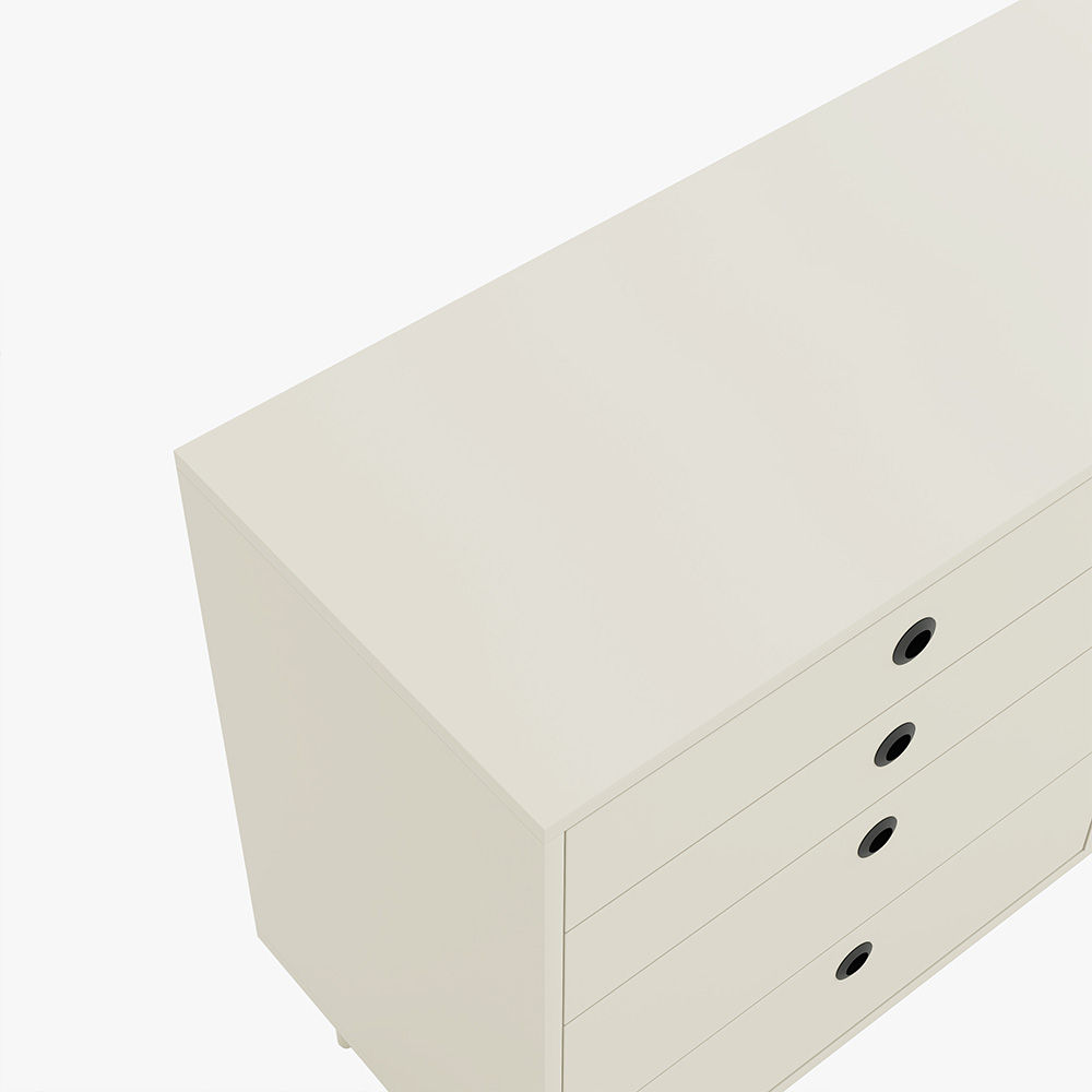 Metal Base White Iron Sideboards & Buffets