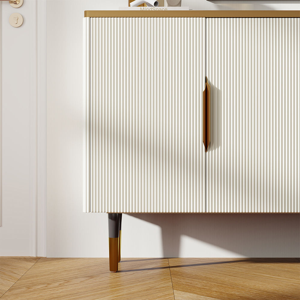 Metal Leg White MDF Sideboards & Buffets