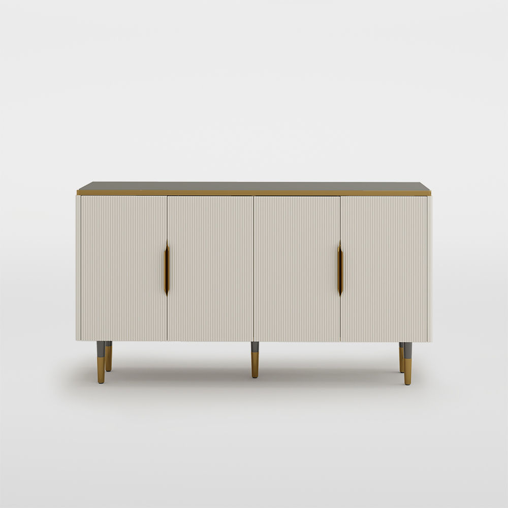Fully Assemble White MDF Sideboards & Buffets