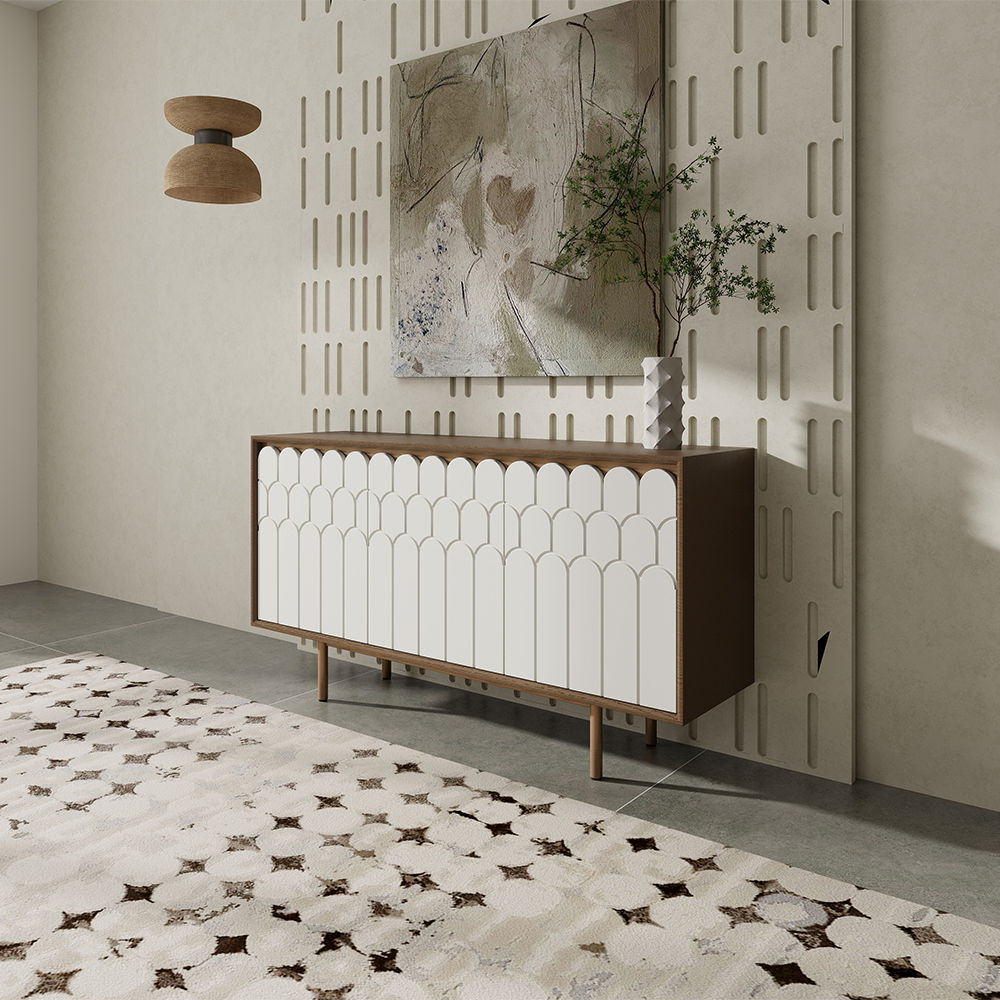 Fully Assemble White MDF Sideboards & Buffets