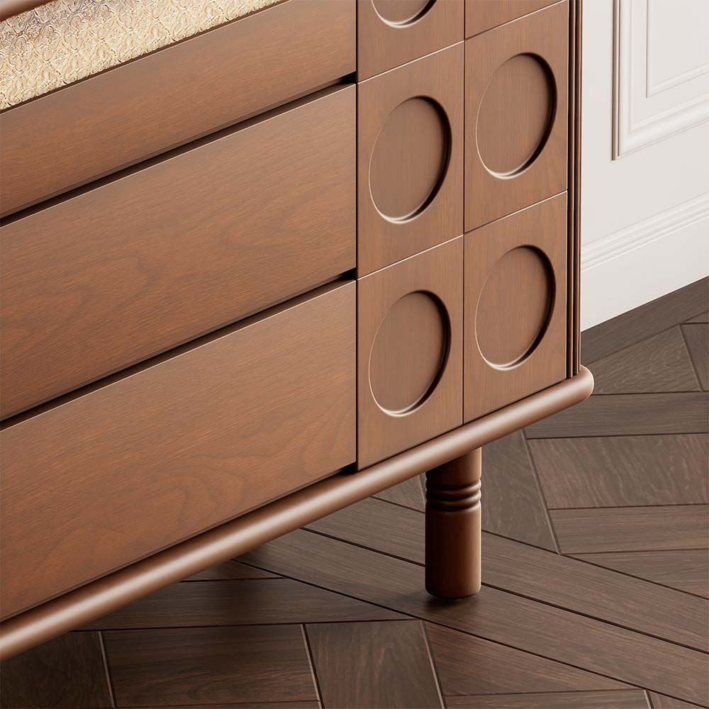 Wood Leg Cherry Wood Color Cherry Wood Sideboards & Buffets