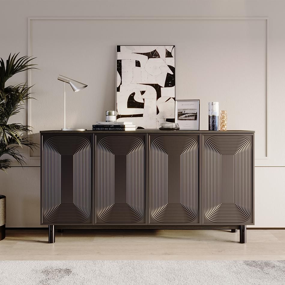 Modern Black MDF Sideboards & Buffets