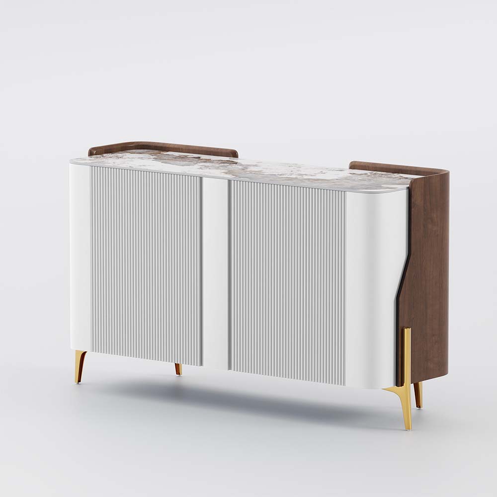 White Sintered Stone Sideboards & Buffets