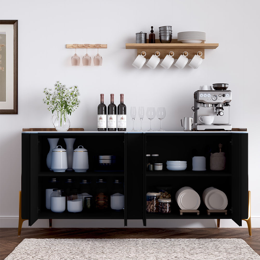 Sintered Stone Black Sintered Stone Sideboards & Buffets